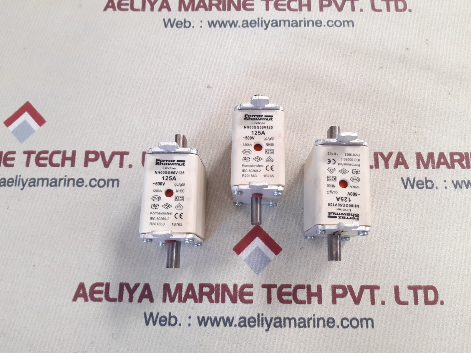 Ferraz shawmut nh00gg50v125 fuse 125A