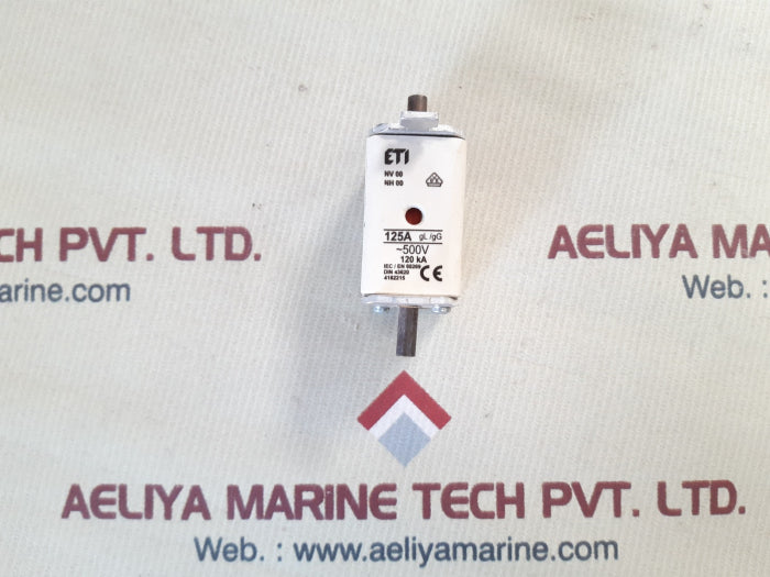 Eti 4182215 fuse 125a gl/gg
