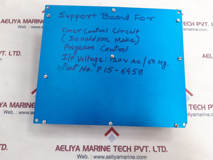 Donaldson p15-6458 program control