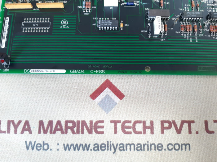 Ge ds200gsiag1chd pcb card