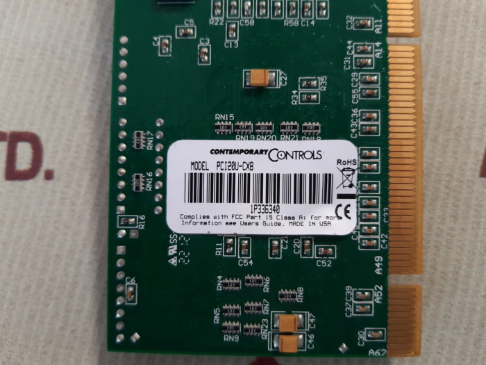 Contemporary controls pci20u-cxb network card