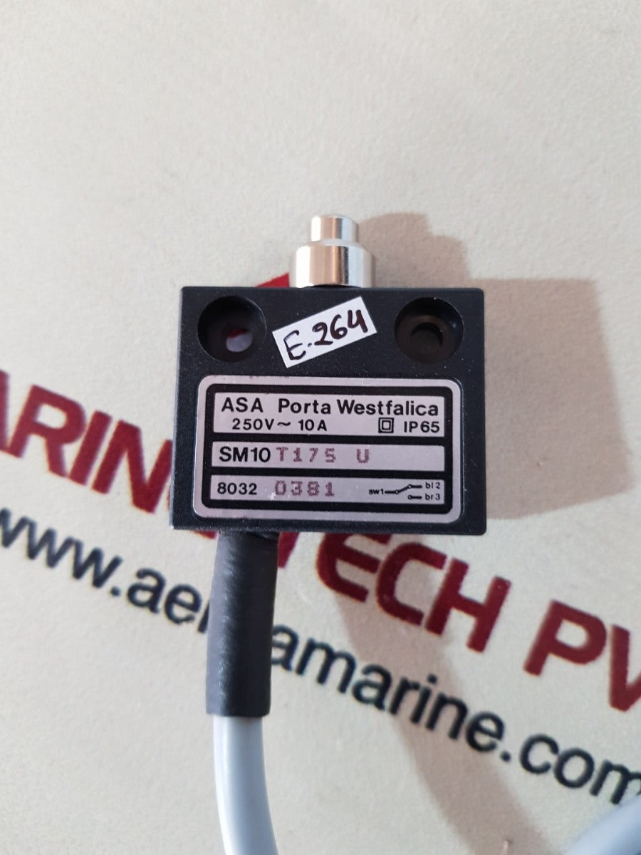 ASA Porta Sm10 T175u Limit Switch 250v~ 10a Ip65