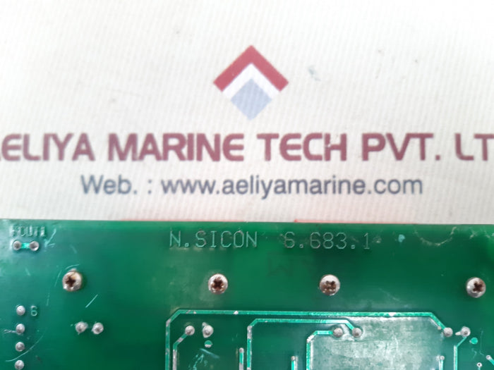 N.sicon 6.683.1 pcb card s066831