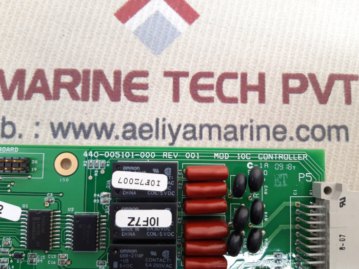 Detcon ppm h2s mod 10c controller 440-005101-000