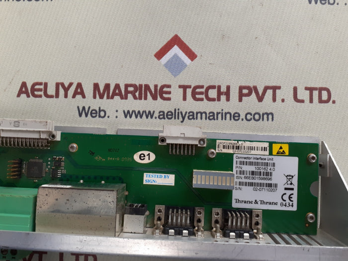Thrane & thrane 100162 4.0 connector interface unit