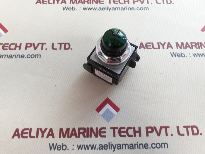 General electric cr104pxg48 green push button