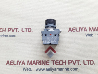 Lot Of 2X Abb MCB-01 Red Light With Contact Block Ac-15 400V~ 230V- 120V