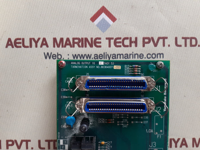 Yamatake Honeywell 80364007-250 analog output 16 mc-taoy53