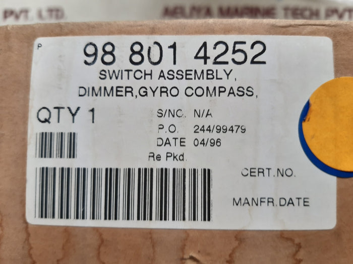S.g.brown 29497-c dimmer,gyro compass