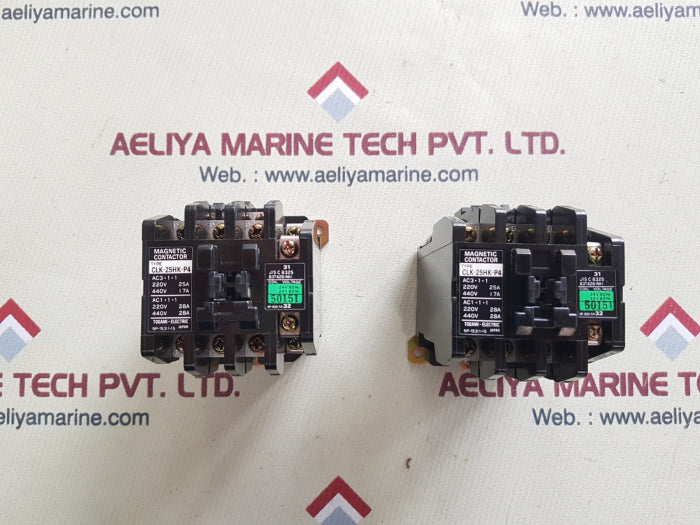 Togami electric clk-25hk-p4 magnetic contactor