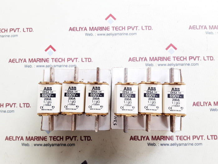 Abb ofaa1h200 fuse 690v 200a 1sca022007r5640