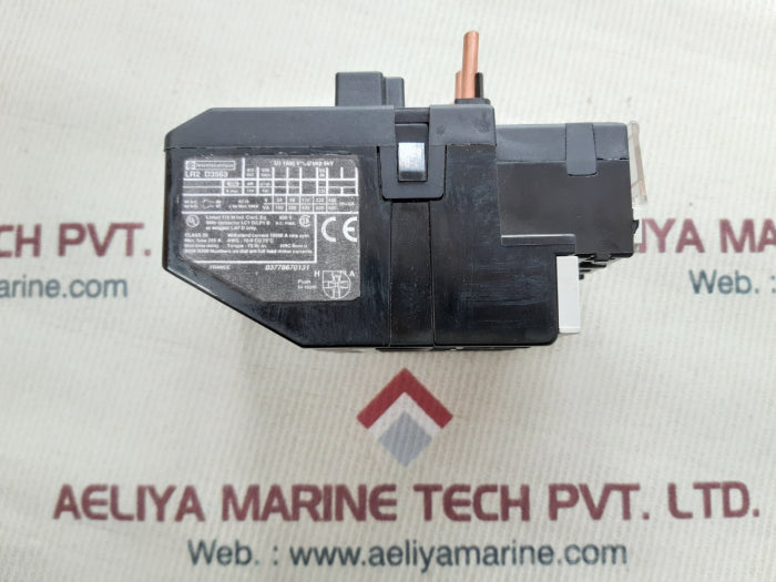 Telemecanique lr2 d3563 overload relay
