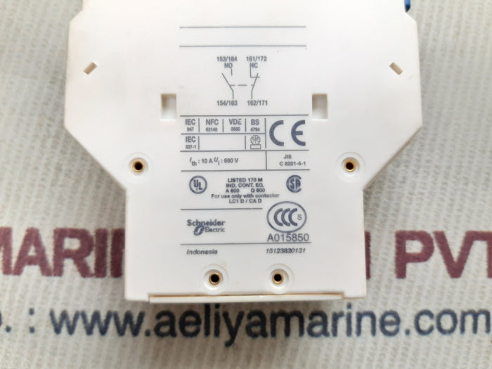 Telemecanique Lad8N11 Contact Block