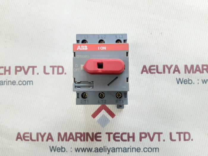 Abb Ot63E3 Load Break Switch 1Sca022352R7090