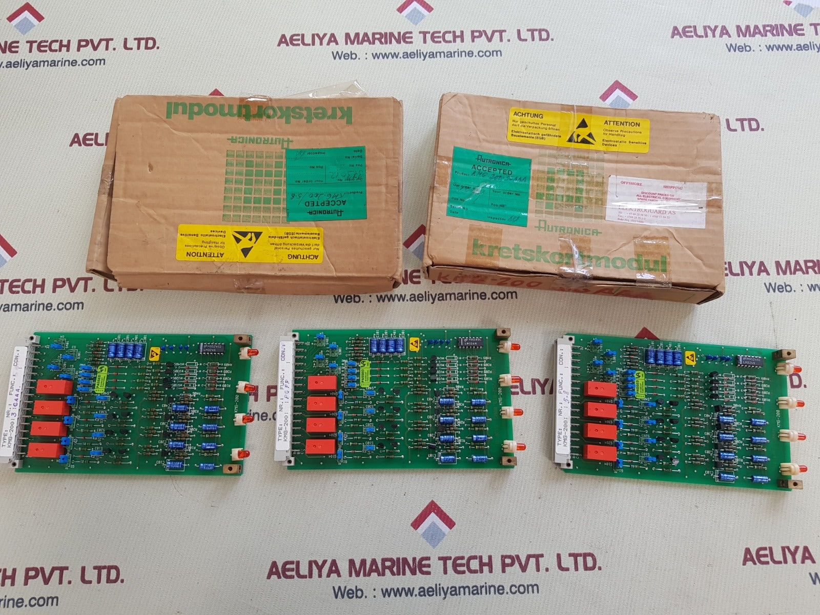 Autronica Kmg-200 Printed Circuit Board 7252-019.0003