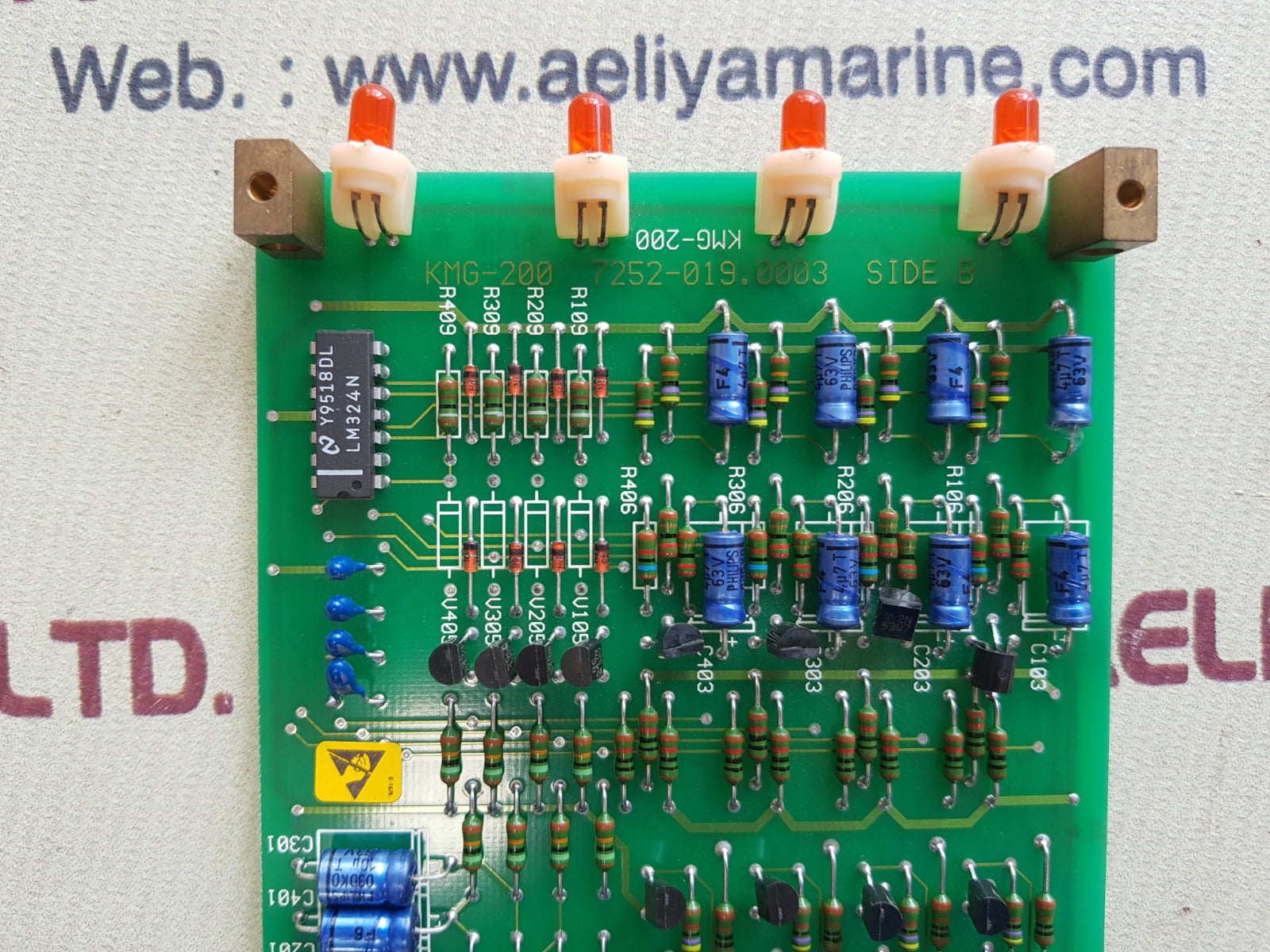 Autronica Kmg-200 Printed Circuit Board 7252-019.0003