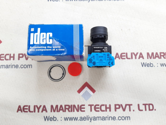 Idec hw1b-m1f10-r pushbutton