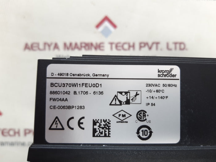 Krom schroder bcu370wi1feu0d1 control unit