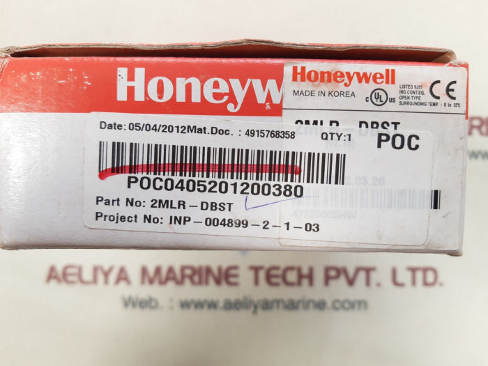 Honeywell 2mlr-dbst driver expansion module v2.10
