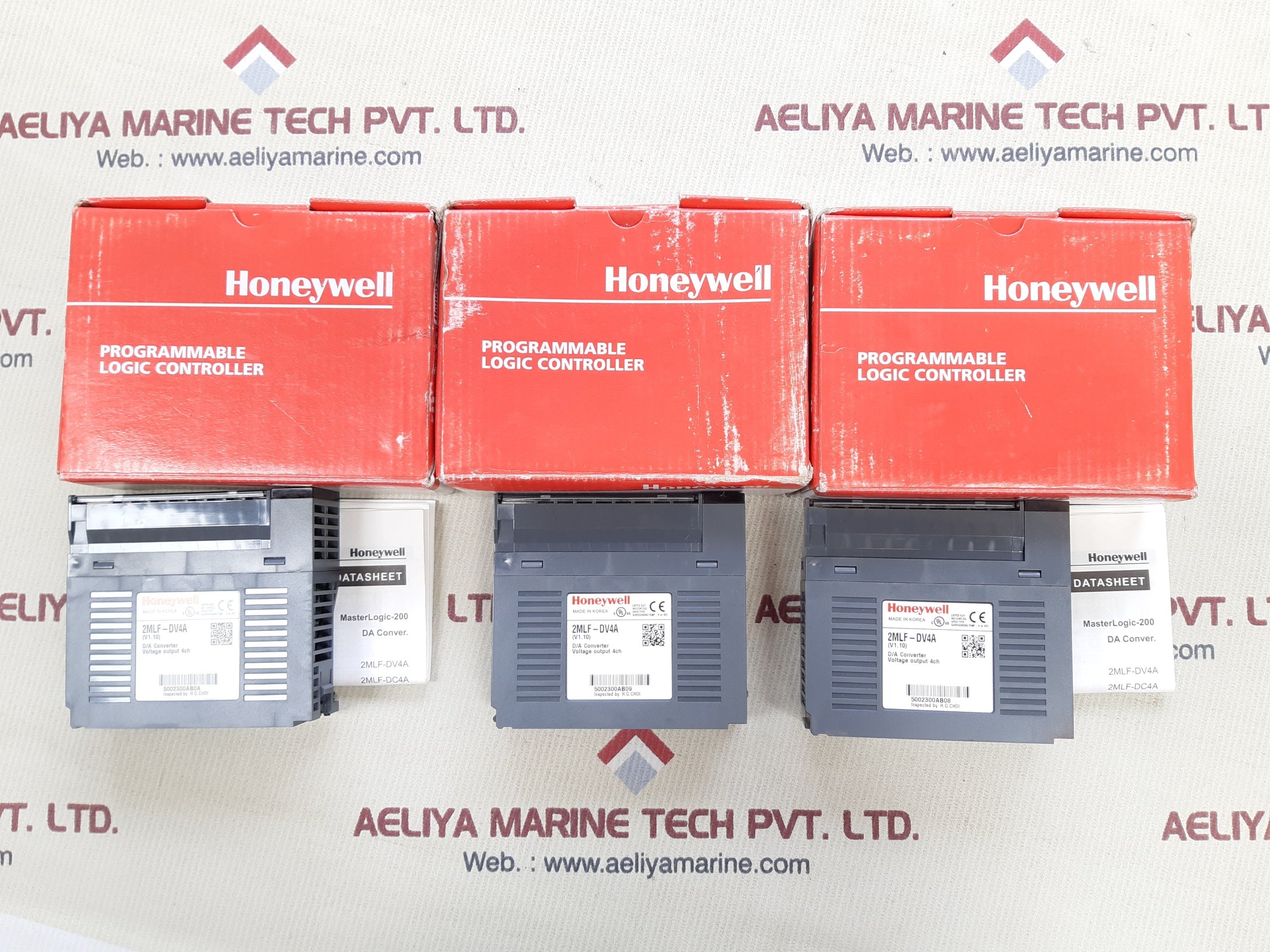 Honeywell 2mlf-dv4a analog output module