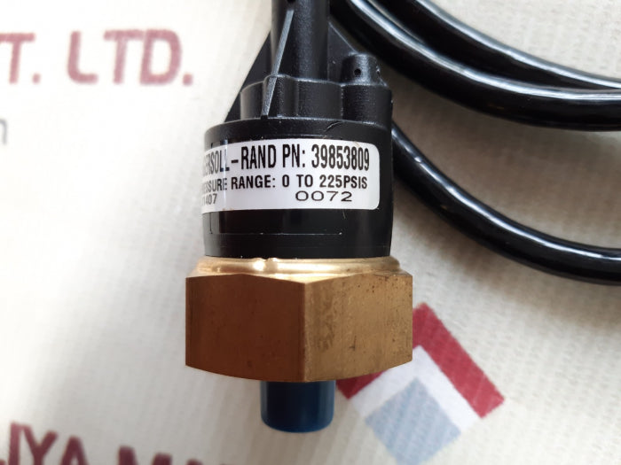 Ingersoll-rand 39853809 pressure sensor transducer