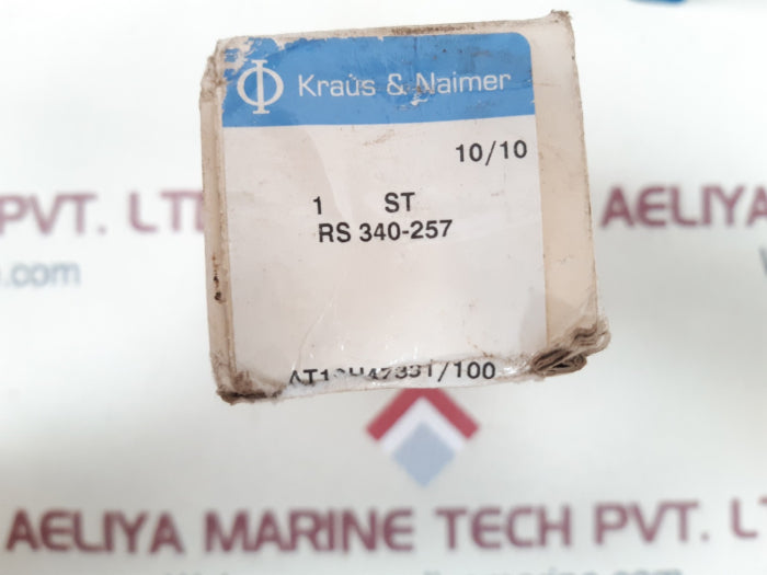 Kraus & naimer cg4 a324 rotary switch