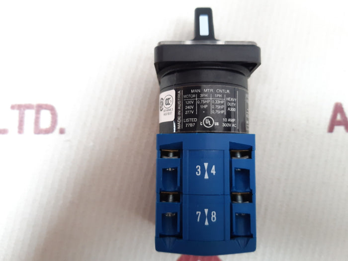 Kraus & naimer cg4 a324 rotary switch