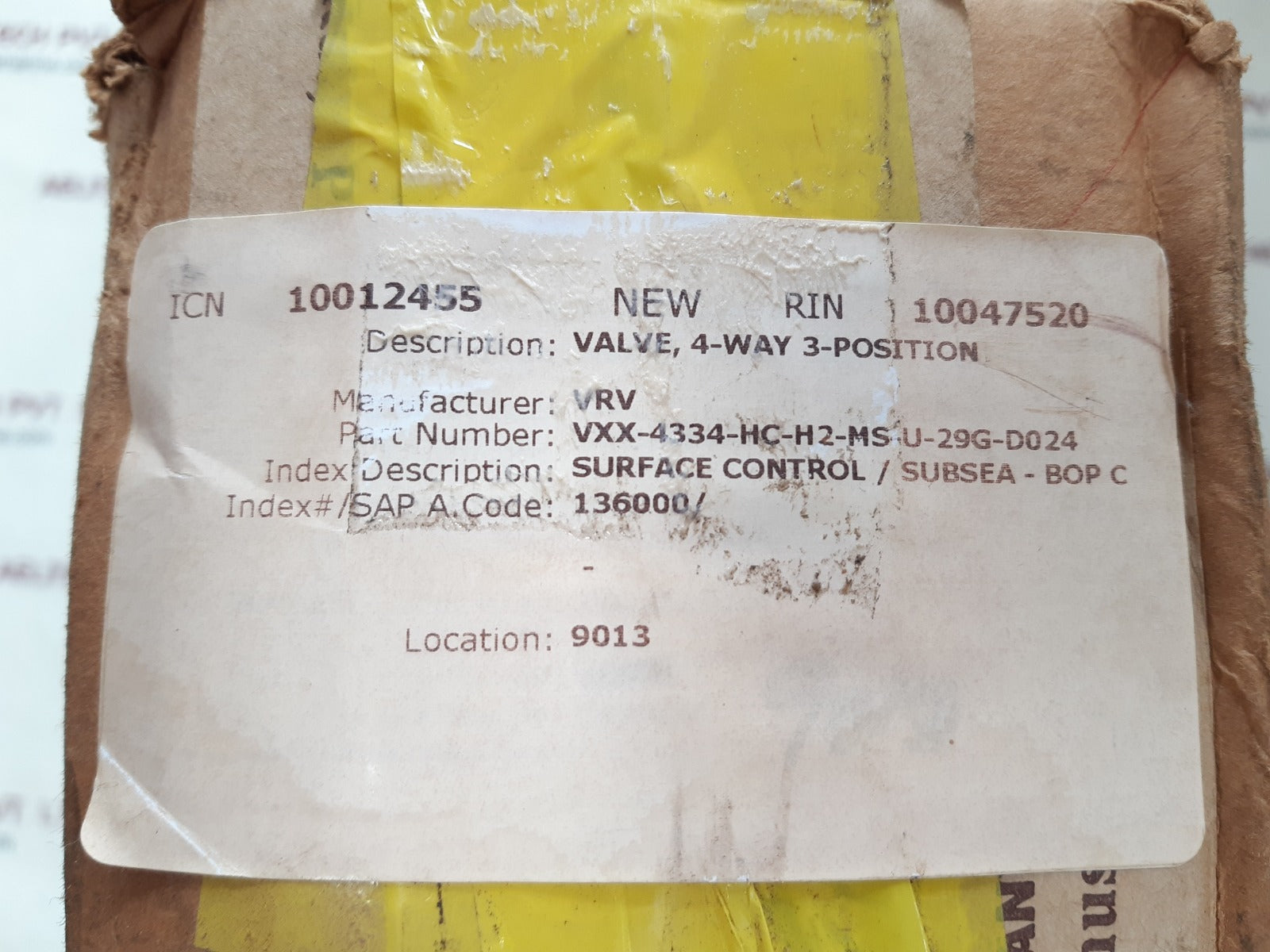 Versa Vxx-4334-hc-h2-ms-u-29G-d024 4-way Solenoid Directional Control Valve