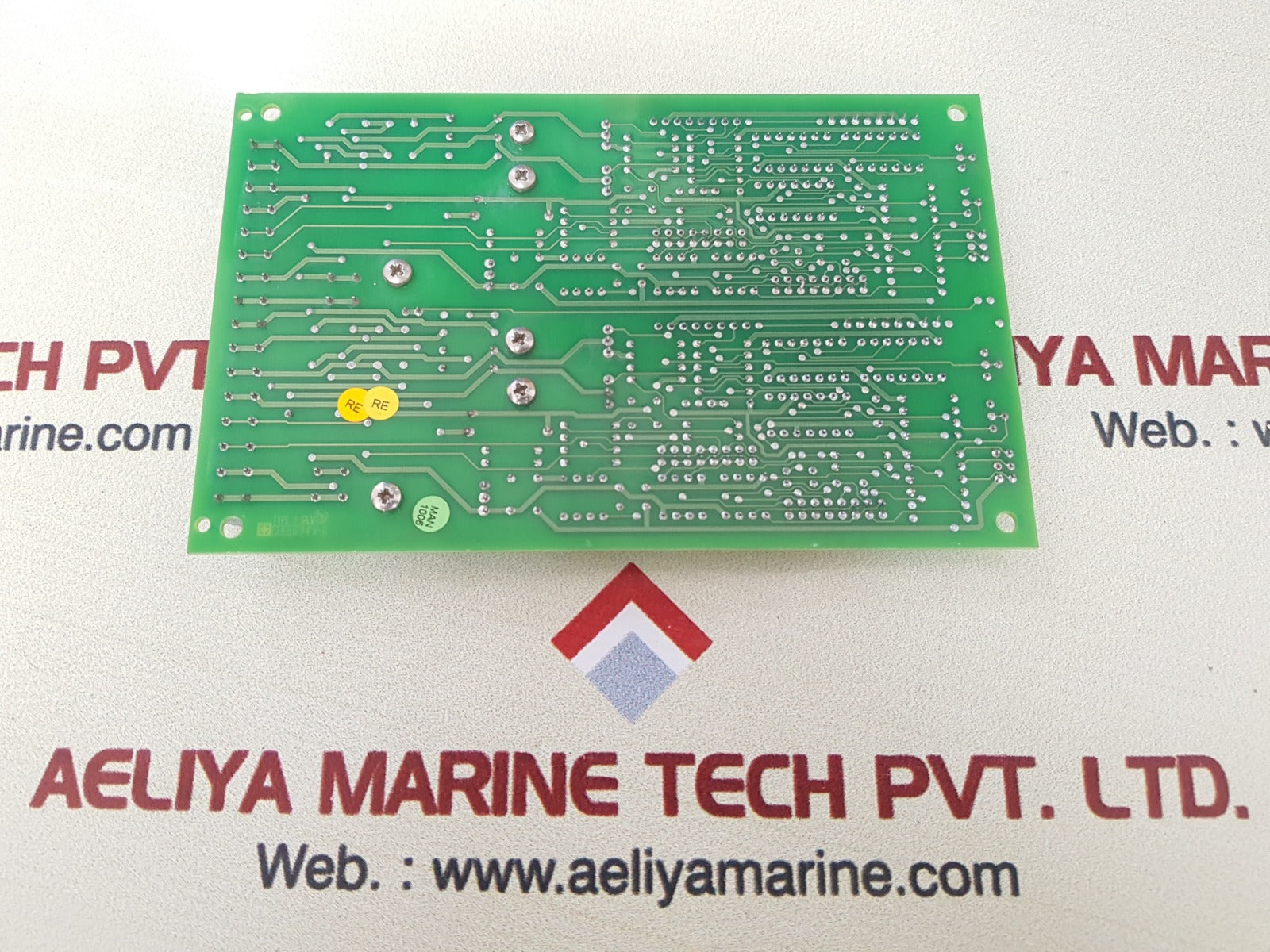 Liaaen Helitron 890110 Printed Circuit Board Type 2 Rev.C V2 3406 94 V-0