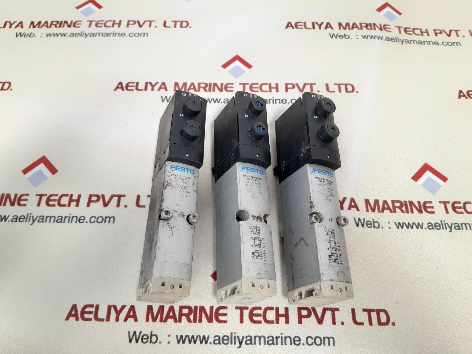 Festo vsva-b-p53ed-zd-a1-1t1l solenoid valve 560727 dd02