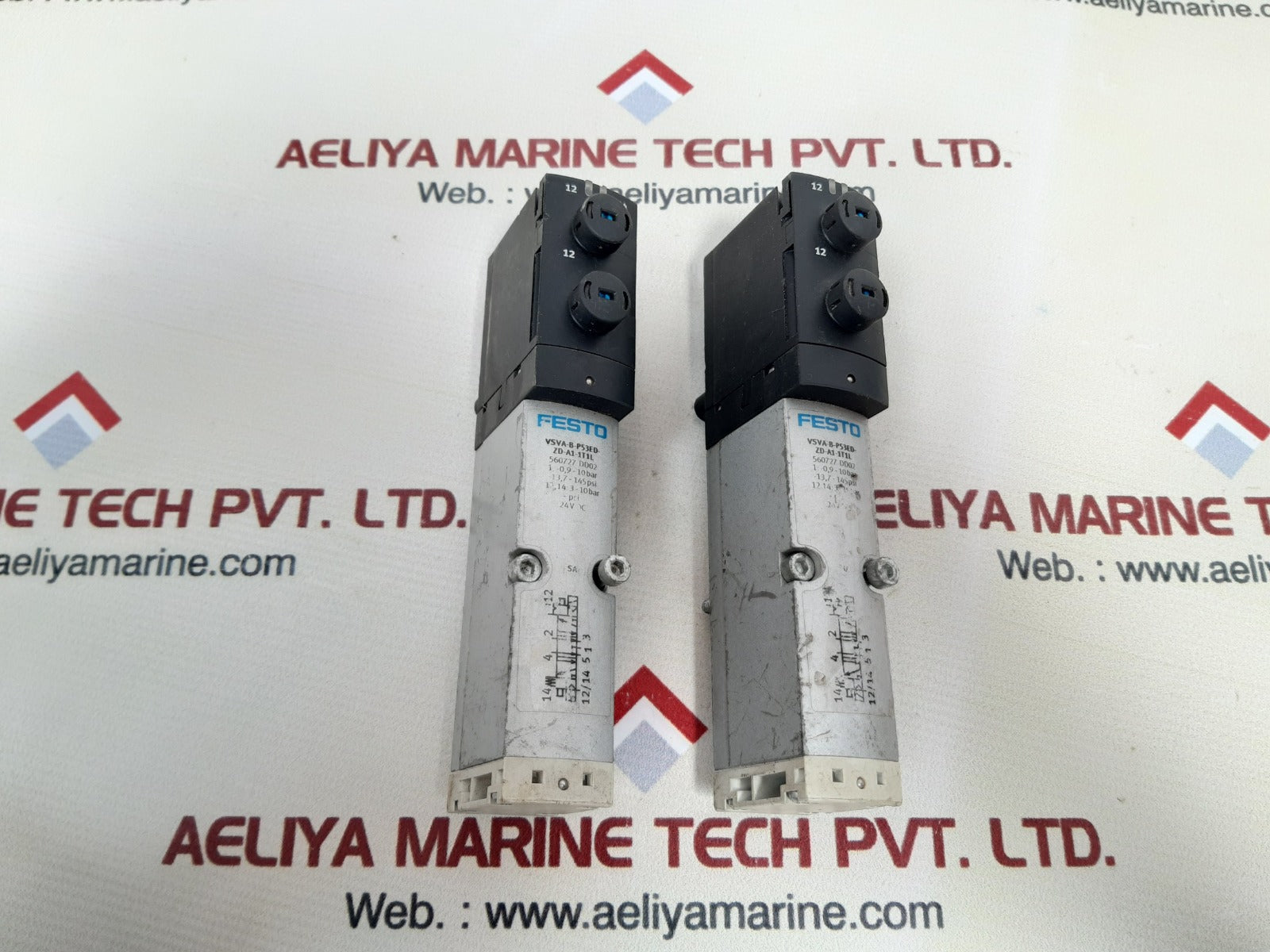 Festo Vsva-b-p53Ed-zd-a1-1T1L Solenoid Valve 560727 Dd02 300 gm