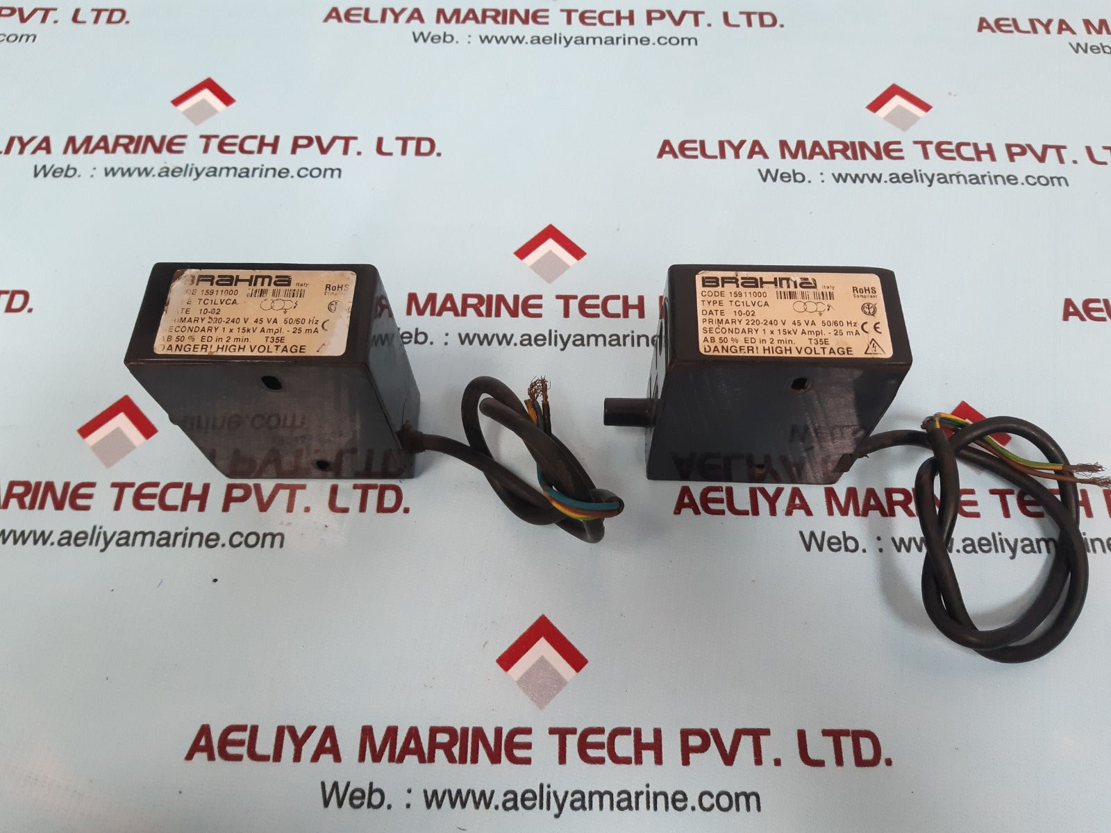 Brahma Tc1Lvca Ignition Transformer 220-240V 45Va 50/60Hz