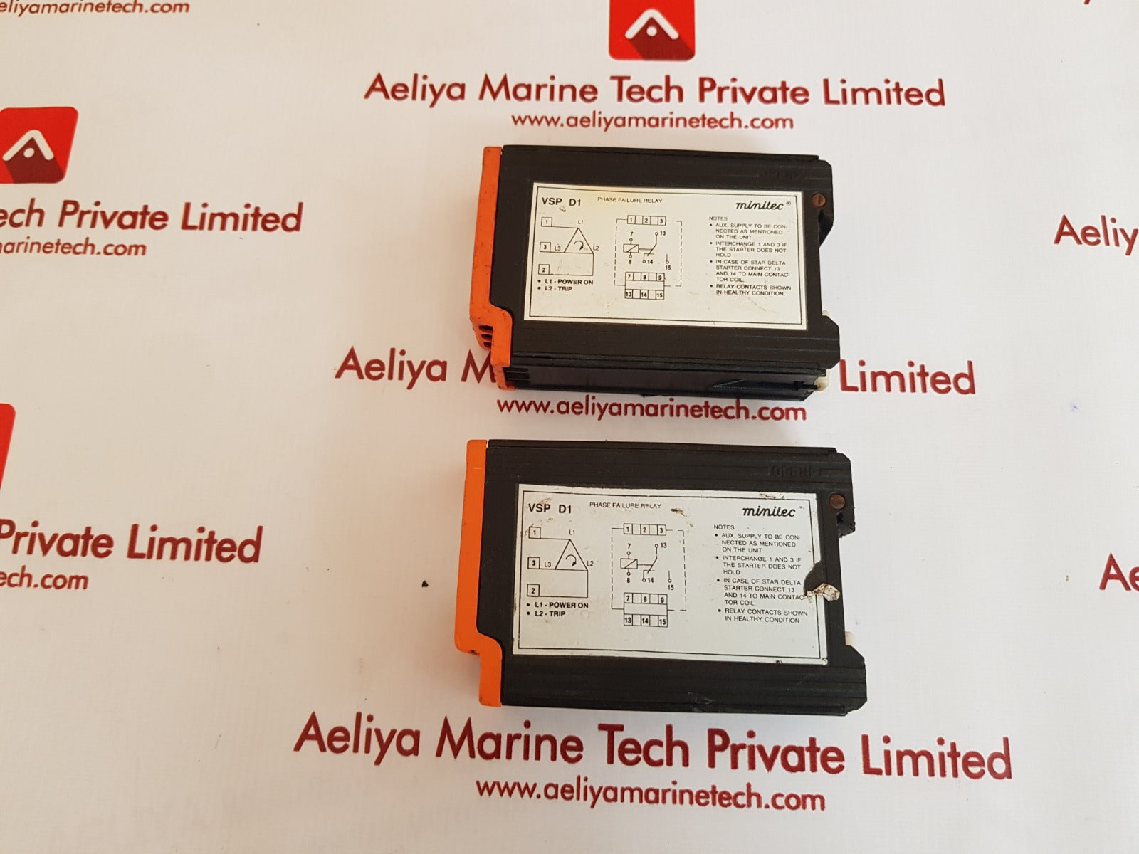 Minilec Vsp D1 Phase Failure Relay 415Vac