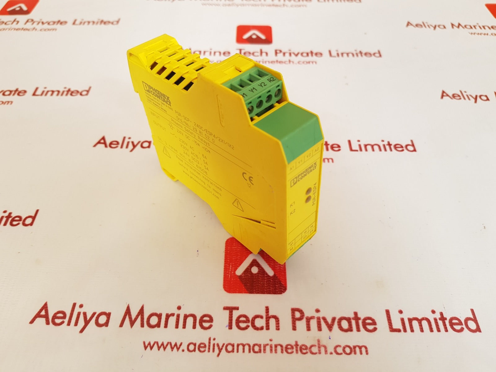 Phoenix Psr-scp-24Dc/Esp4/2X1/1X2 Safety Relay 240V Ac/24V Dc 6A