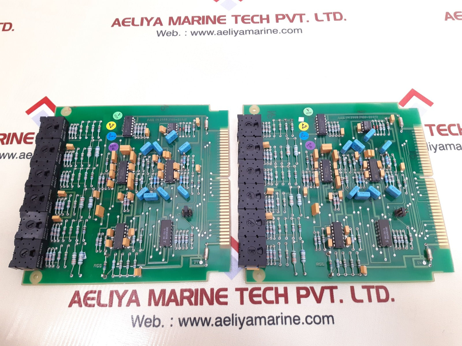 Abb 2668 3166-638/2 Pcb Card 7433-3982-fc