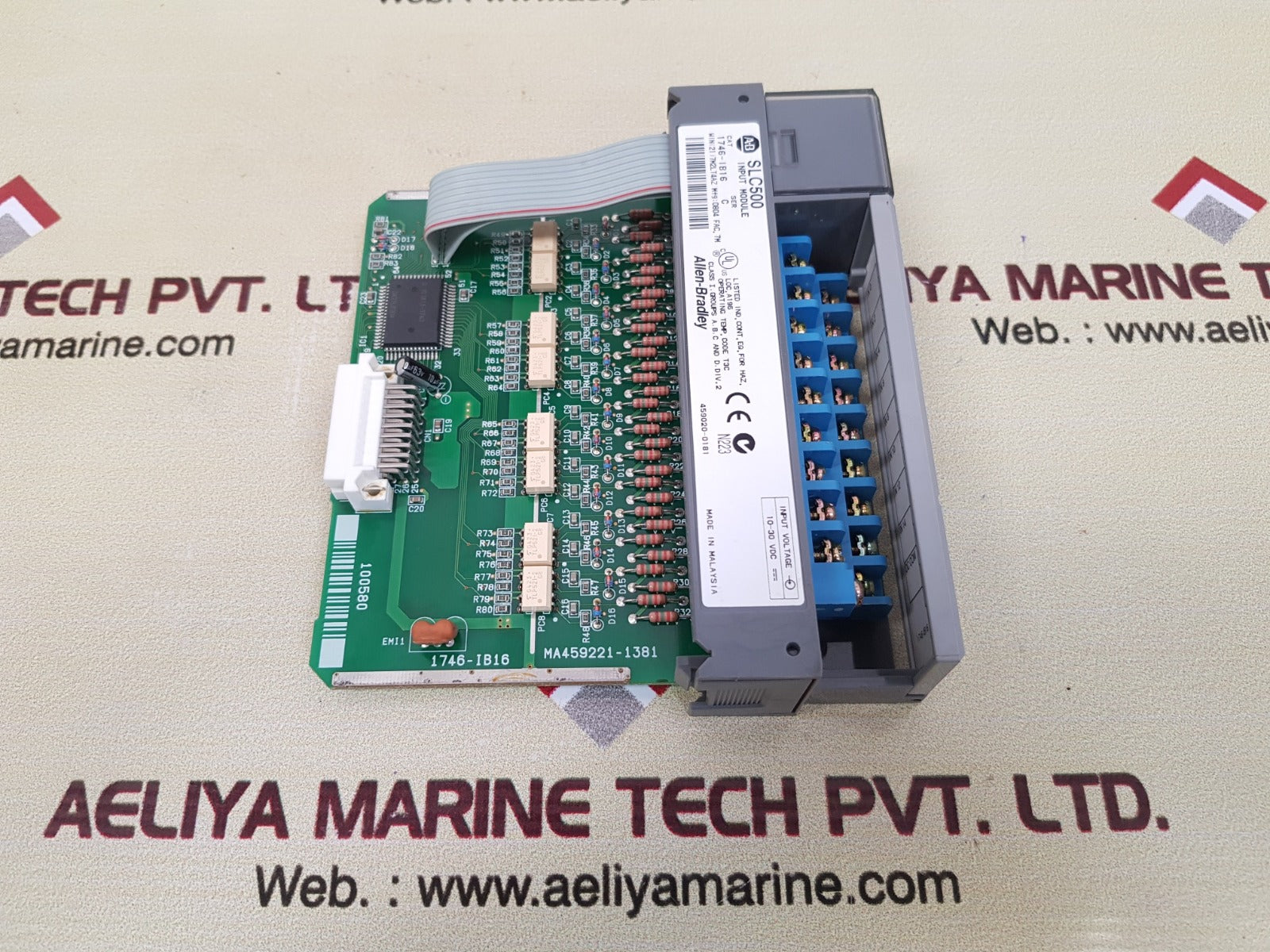 Allen-bradley 1746-ib16 Ser C Slc500 Input Module 260 gm