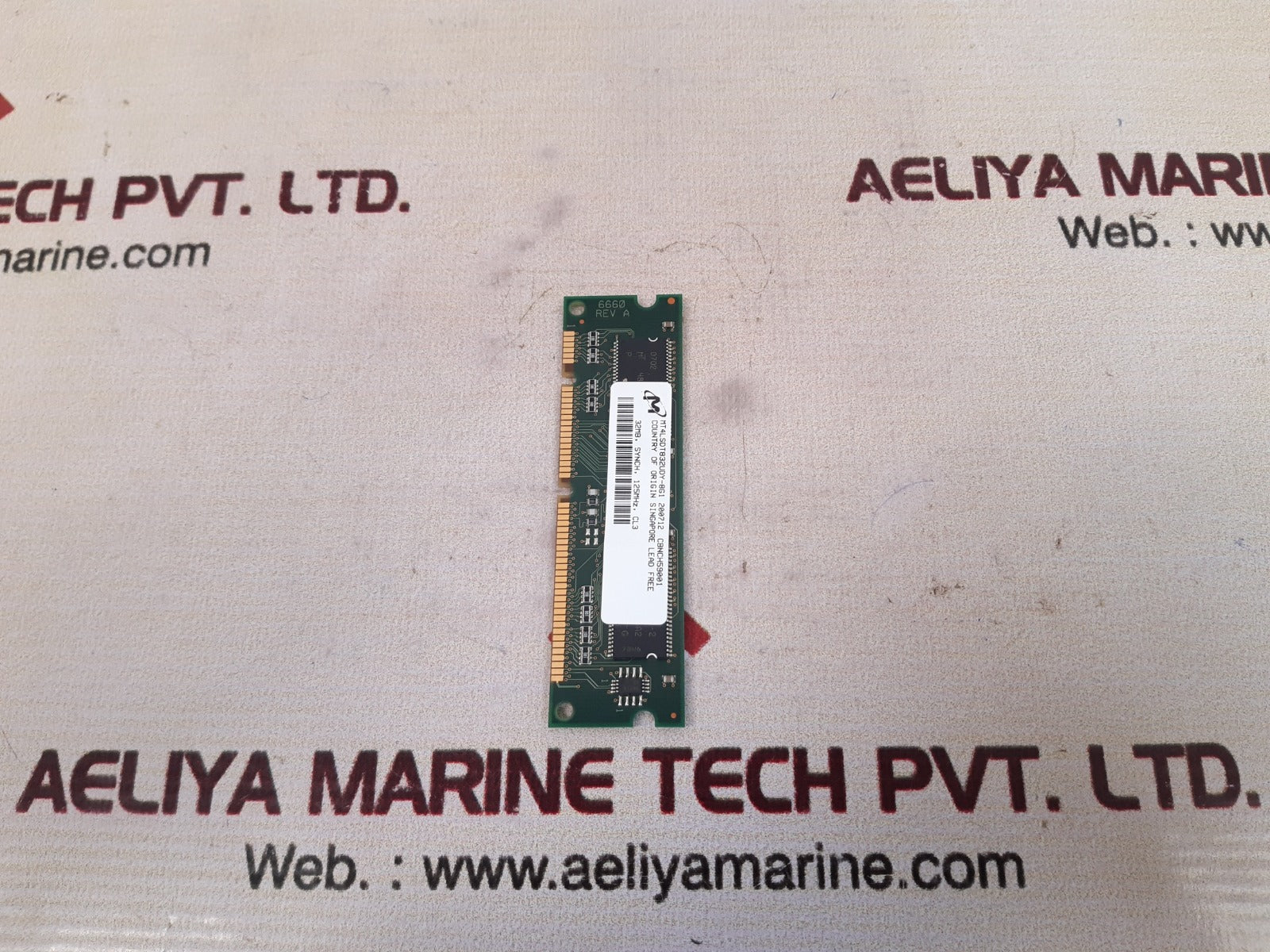 Dell memory mt4lsdt832udy-8g1 card