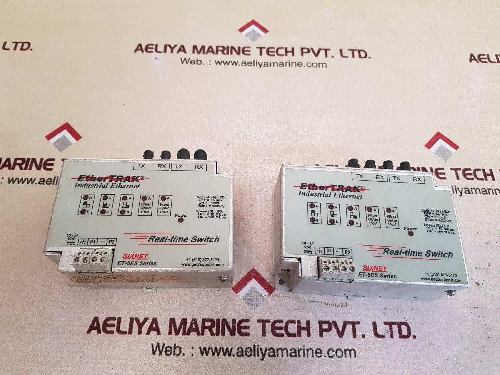 Sixnet Et-5Es-4-st Industrial Ethernet Real-time Switch 10-30 Vdc