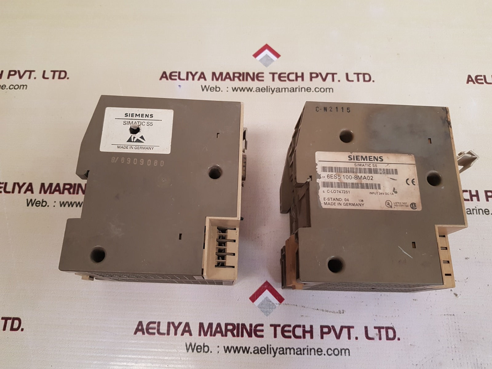 Siemens 6es5 100-8ma02 control process unit
