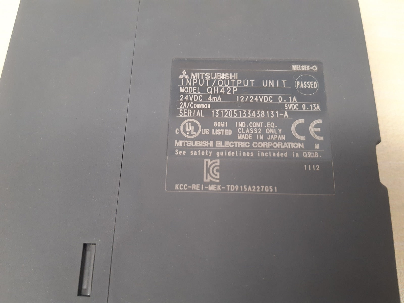 Mitsubishi melsec-q qh42p input/output unit