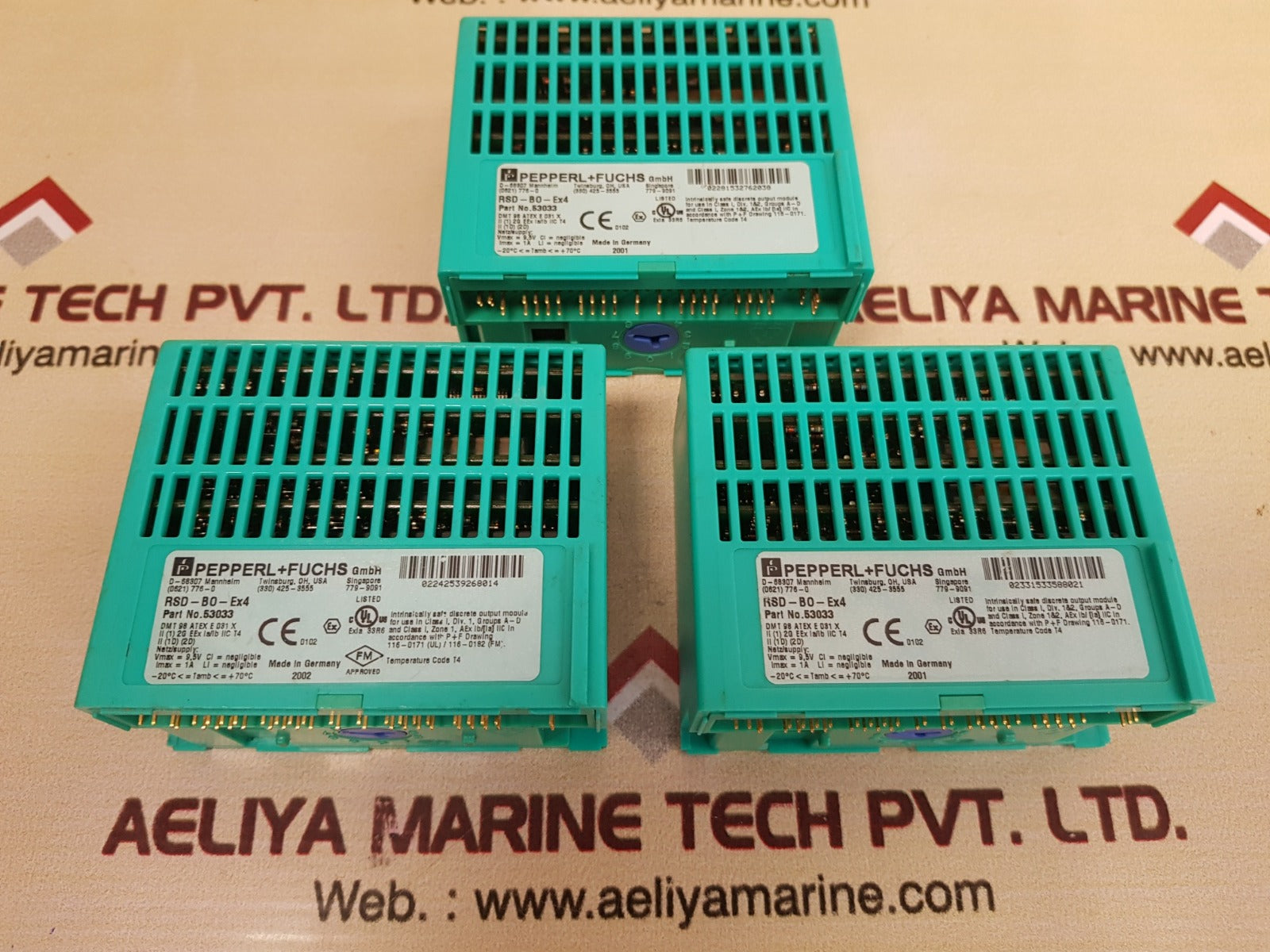 Pepperl+fuchs rsd-bo-ex4 binary output module