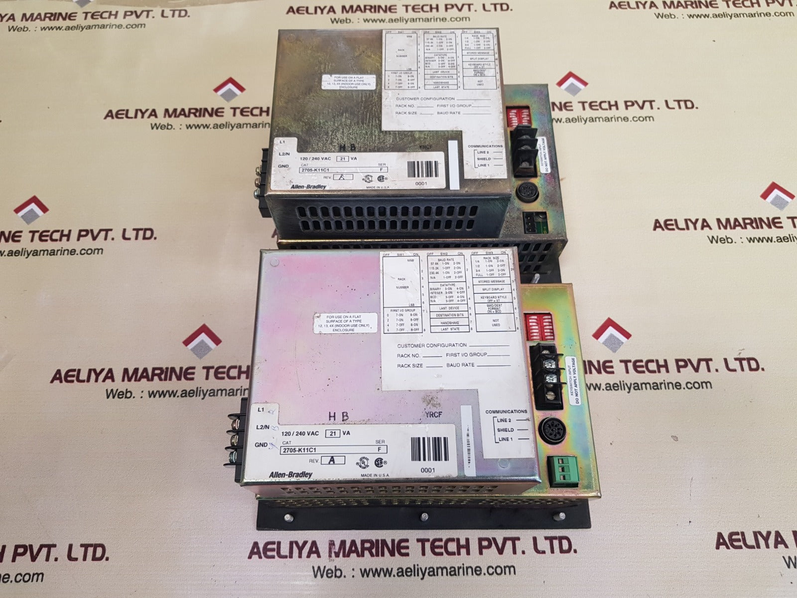 Allen-bradley 2705-k11C1 Redi Panel Ser.F