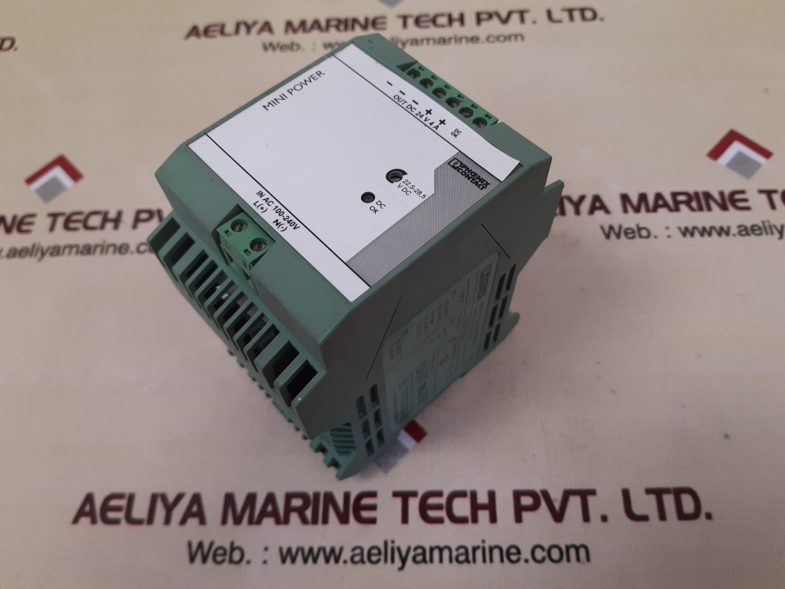 Phoenix contact mini-ps-100-240ac/24dc/4 power supply