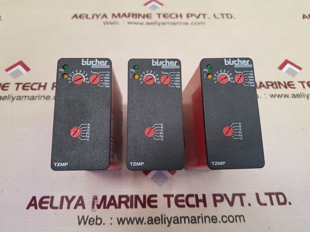 Bircher Tzmp230Ac Time Delay Relay 6A 230-250Vac