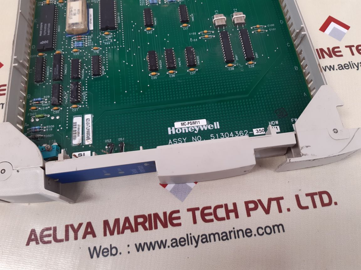 Honeywell 51304362-350 Serial Interface Printed Circuit Board Hdw U1 Fw H