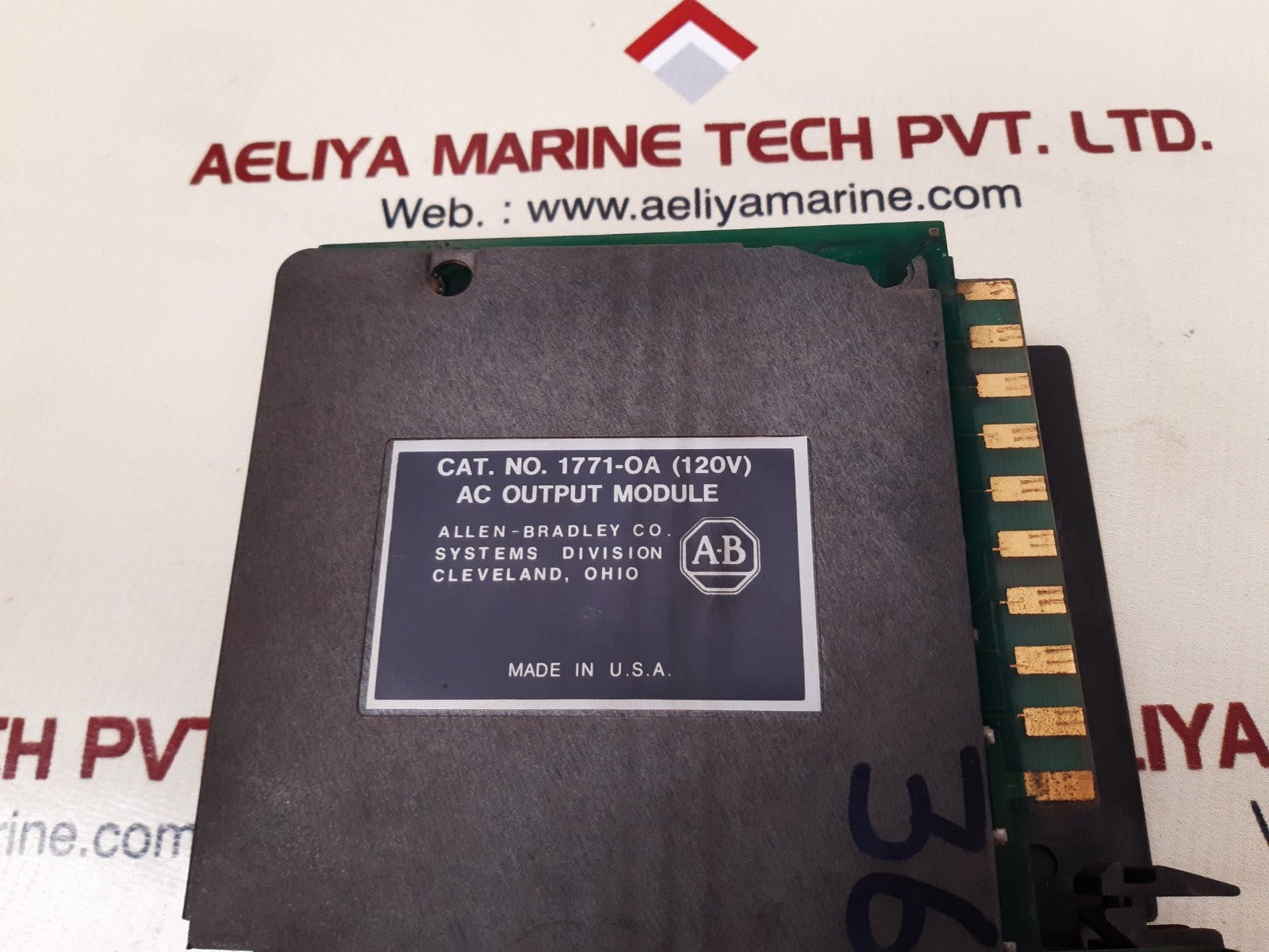 Allen-bradley 1771-oa Ac Output Module Rev-3 120V