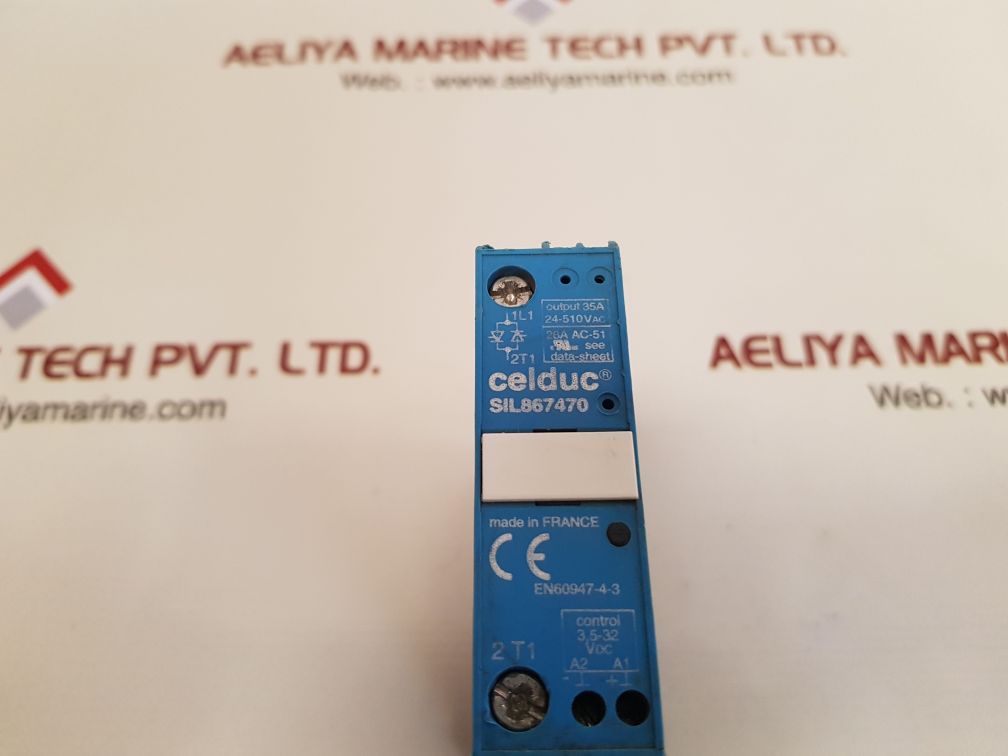 Celduc Sil867470 Solid-state Relay 35A 3.5-32 Vdc