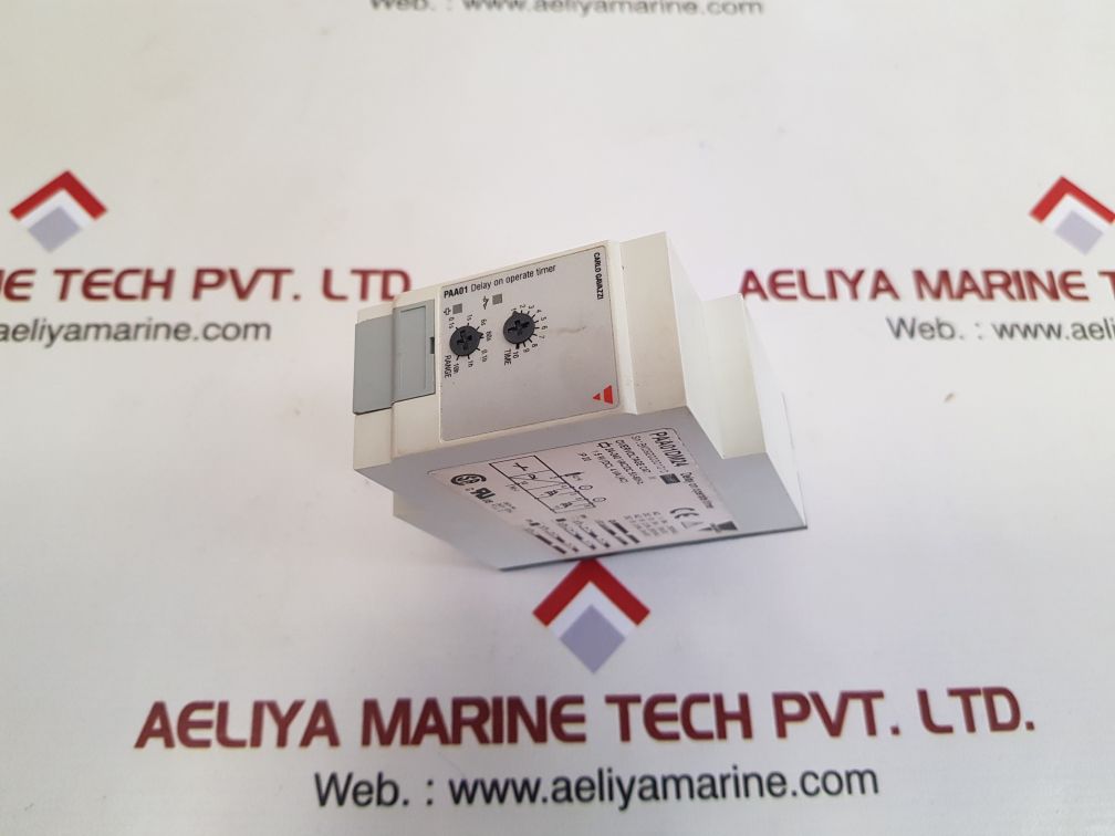 Carlo Gavazzi Paa01Dm24 Delay On Operate Timer 24-240 Vac/Dc 50-60Hz -1.5W (Dc)