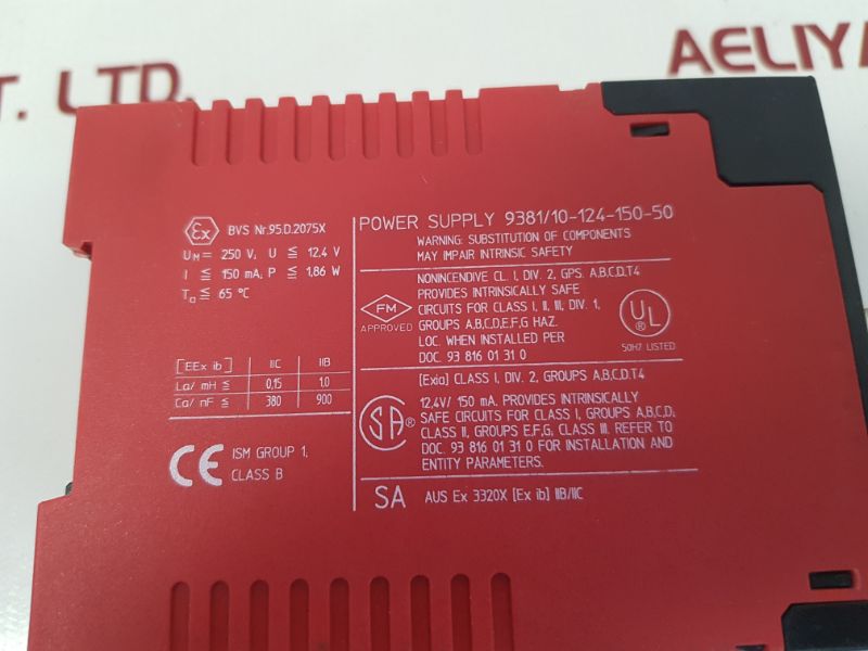 Stahl 9381/10-124-150-50 Power Supply 115-230V Ac