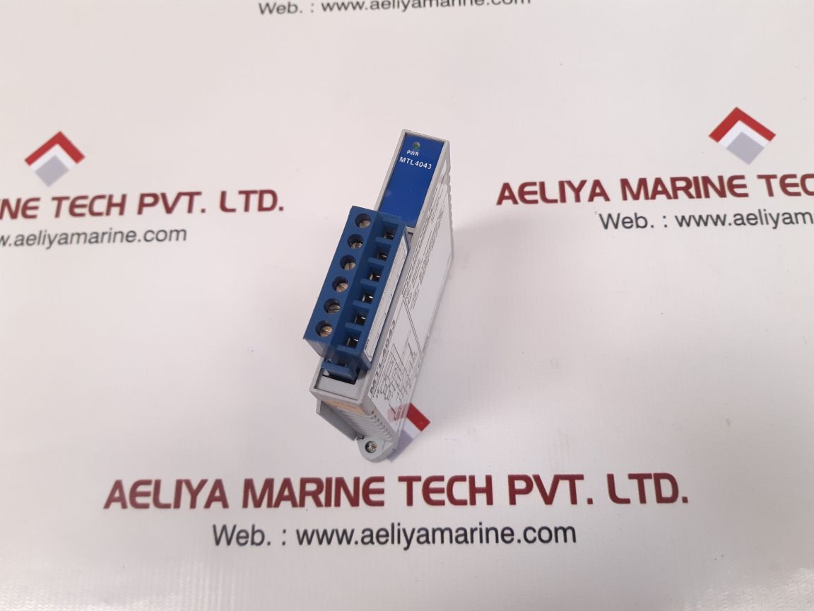 Measurement technology mtl 4043 repeater power supply Used